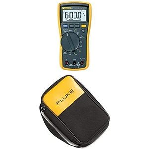 Multimètre Fluke 117 True RMS, tension CC 1000 V, avec étui de transport souple - Product Image 1