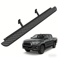 Estribos Laterales de Acero 4x4 para Hilux FJ Cruiser Colorado 2006-2013, Camioneta, Resistentes, Capacidad de Carga de 500 lb