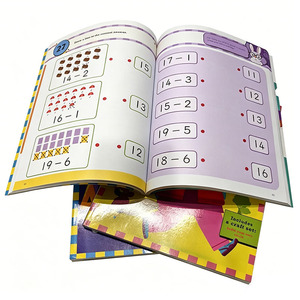 Cahier d'exercices personnalisé pour enfants, maternelle et primaire, en papier couché souple, pour l'apprentissage des <span class=keywords><strong>math</strong></span>ématiques, impression - Product Image 2