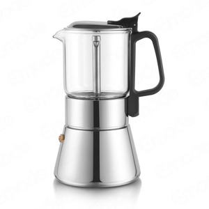 Emode Vente en gros Écologique 4/6 Tasses Verre à haute teneur en borosilicate Santé Moka Pot Café Outils à la maison - Product Image 1