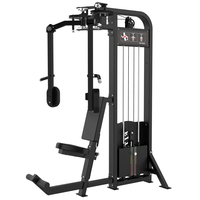 TOPTONS Équipement de gymnastique à broche Delt Pec Fly Machine Équipement de presse à poitrine pour l'entraînement en force
