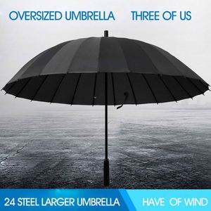 Durable Custom Logo Advertising Straight Umbrella Business <b>Gifts</b> Adults Manual Folding High UV Protection Nylon Steel Bone 115Cm - Product Image 4