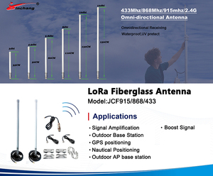Antenne en fibre de verre Lora extérieure 3Dbi 4.5Dbi 5.8Dbi 8Dbi 10Dbi 12Dbi, 868Mhz 915Mhz 2.4G <span class=keywords><strong>Bobcat</strong></span> 300 Antenne <span class=keywords><strong>Hotspot</strong></span> Helium - Product Image 2