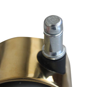 Großhandel 2 Zoll PU SS White Edge Griff Ring Stem Möbel Caster New Office Chair Teile - Product Image 6