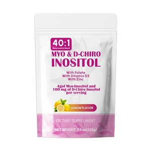 Vitahealthy OEM/ODM Premium Quality <strong>Inositol</strong> <strong>Powder</strong> with MYO &amp; D-Chiro Vegan Lemon Flavor <strong>Powder</strong> for Women Hormonal Support - Product Image 1
