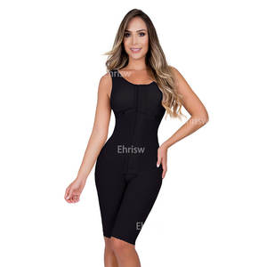 Moldeador de cuerpo de control completo posquirúrgico hasta la rodilla Fajas Reductoras Moldeador de cuerpo de látex Levanta Cola Post <span class=keywords><strong>Parto</strong></span> Faja de cirugía - Product Image 6