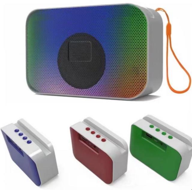 Cheap Price A011 Mini Bluetooth Speaker with RGB Light  Support TF Card/USB  Portable Audio Player