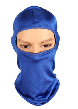 หมวกคลุมศีรษะสีน้ำเงินรอยัล