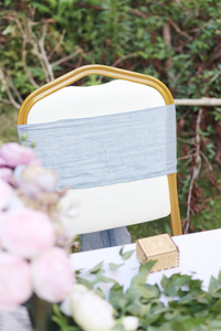 Home Party Banquet Chair <strong>Belt</strong> Covers Bows Ties Chair <strong>Sashes</strong> Wedding Decoration - Product Image 6