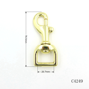 Correa de perro de servicio pesado Cierre de <span class=keywords><strong>metal</strong></span> Correa de 25mm Gancho de presión giratorio para correas de mascotas - Product Image 4