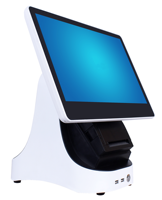 Punto de Venta con Pantalla Táctil de 15 Pulgadas con Software de Punto de Venta Gratuito para Restaurantes y Comercios