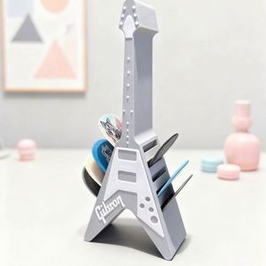 3D Printing Guitar Pick Holder Mini Guitar Shape Storage Storage Display Funny <b>Gift</b> for Music Lover Player Guitarist Accessories - Product Image 6