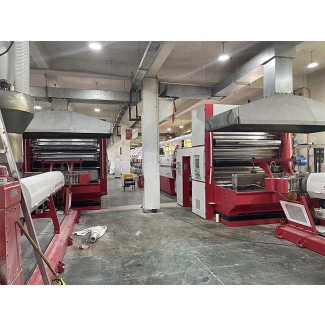 Высокоскоростной полипропиленовый/полиэтиленовый плетеный мешок для риса, Пластиковый Полипропиленовый плоский ленточный экструзионный станок, производитель