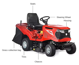 Bốn bánh ổ đĩa nhỏ Máy cắt cỏ với zero quay DIESEL xe gắn máy cắt cỏ cho sân vườn sân golf - Product Image 2