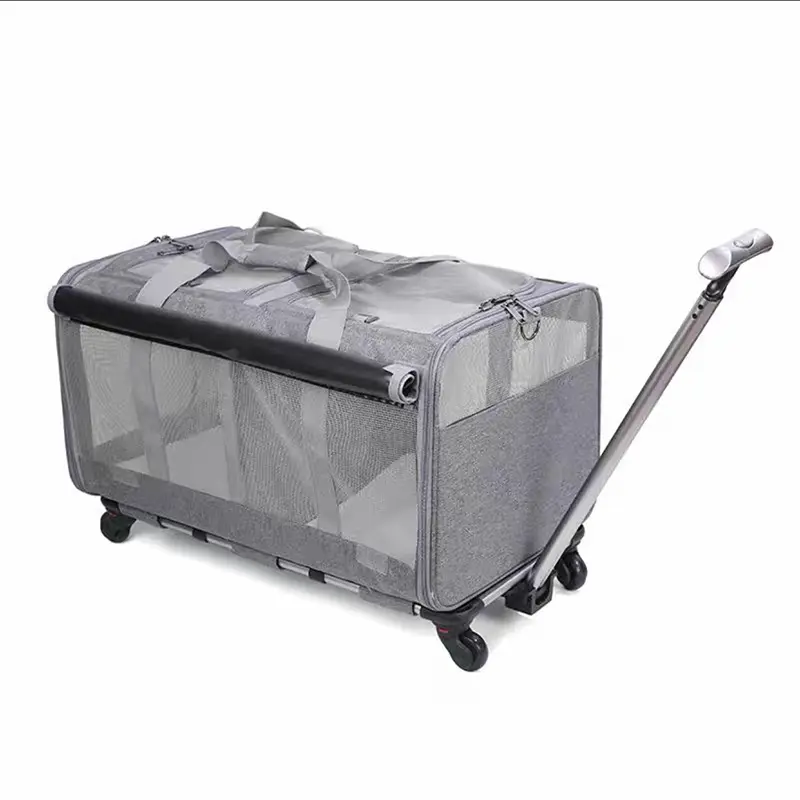 Hot Sale In Stock Large Double-layer Portable Breathable Pet Bag Pack Case Dog Carrier Pet Dog Carrier