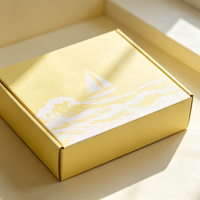 Boîtes d'emballage en carton ondulé pliables personnalisées avec logo imprimé pour cadeaux, chaussures, vêtements, expédition
