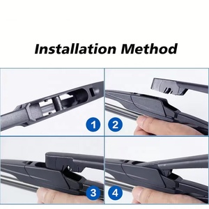 Nuovo Stile di Spazzole e Bracci per <span class=keywords><strong>Tergicristalli</strong></span> Auto, Tergicristallo Posteriore in Gomma Naturale per <span class=keywords><strong>Opel</strong></span> <span class=keywords><strong>Meriva</strong></span> 2003-2010 - Product Image 6
