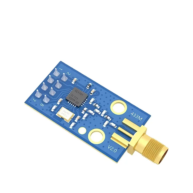 Ebyte-Módulo transmisor y receptor inalámbrico CC1101 de 433MHz, módulo transceptor inalámbrico SMD, 433M