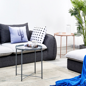 CJ-27 Pallet kim loại cà phê bàn nhỏ Bàn tròn trong nhà ăn nhẹ bàn phòng khách vườn nghỉ - Product Image 6