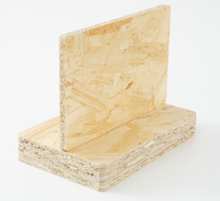 Surface finie de panneau de l'OSB imperméable de style de conception industrielle de Linyi 3 pour l'OSB de bâtiment de construction et de toit