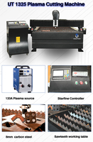 Machine de découpe plasma CNC portable 1500 3000 Tables de découpe plasma CNC à faible coût