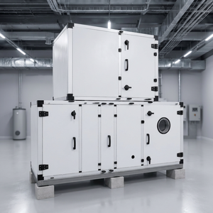 Modular Air Handling Unit System in Modern Mechanical Facility Industrial HVAC Ventilation and Climate Control Equipment - Product Image 1