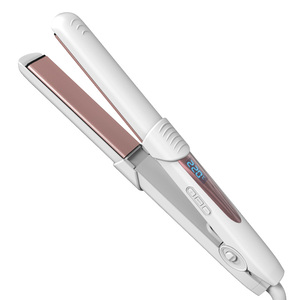 Nouveau fer à lisser/boucler 2-en-1 électrique 3D à plaques flottantes, cordon pivotant à 360°, affichage LED de la température, pour usage domestique - Product Image 1