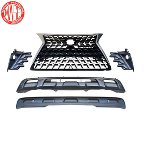 Grille de radiateur CZJF, spoiler inférieur avant et arrière pour Lexus GX460 2022, kit carrosserie édition noire - Product Image 2