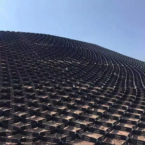 Système <span class=keywords><strong>de</strong></span> confinement cellulaire élevé PEHD Geocell <span class=keywords><strong>en</strong></span> nid d'abeille pour <span class=keywords><strong>fondation</strong></span> <span class=keywords><strong>de</strong></span> route Protection des pentes Parking Allée <span class=keywords><strong>Mur</strong></span> <span class=keywords><strong>de</strong></span> soutènement - Product Image 2