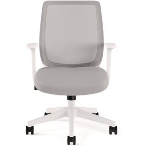 Chaise de bureau ergonomique en maille Alera Wessex, pivotante, pour ordinateur, avec hauteur de siège réglable, supporte 275 lb, en mousse PP - Product Image 6