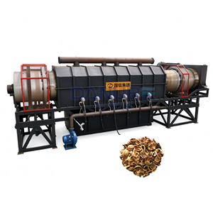 OEM Energy saving and Eco friendly Carbonization Furnace Continuous <b>Walnut</b> <b>Shell</b> Charcoal Production Equipment - Product Image 1
