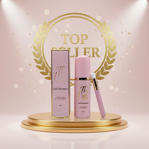 Limpiador de Extensiones de Pestañas Pink Formula 60ml |   Champú para Pestañas de Marca Privada |   Limpiador de Pestañas con Espuma Suave para el Cuidado Posterior - Product Image 3