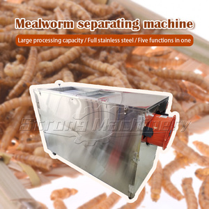 เครื่องแยกหนอนซุปเปอร์วอร์มอัตโนมัติประสิทธิภาพสูง เครื่องคัดแยกหนอนเหลือง ชิ้นส่วนแกนกลางมอเตอร์เกียร์ สแตนเลสสตีล เครื่องจักรแข็งแรง - Product Image 6