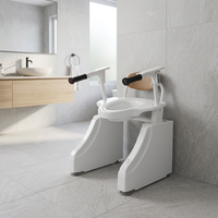 Chaise de transfert pour toilettes avec levage automatique pour personnes âgées/handicapées Ucom UC-TL-18-A1