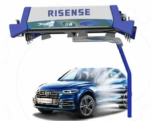 Customized commercial self service touch less car washing machine systems fully automatic high pressure car wash equipment set