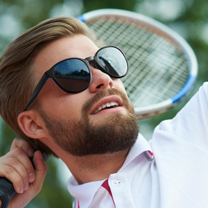TAC Lens Round Frame Polarized Sports Sunglasses UV400 Windproof Outdoor Cycling Driving Sun Protection Black TR90 - Product Image 2