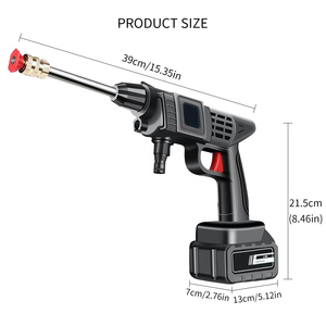 Electrodomésticos Inteligentes, Pistola de Agua de Alta Presión, Portátil, Recargable, con Batería de Litio, para Uso Doméstico y Comercial - Product Image 2