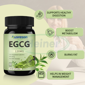 オーズレソン自社ブランド卸売り緑茶抽出物卵99% 酸化防止剤スリミング有機コラーゲンEGCGカプセル - Product Image 2