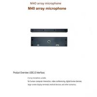 Micrófono USB Profesional M40 con Cancelación de Ruido para Juegos de PC y Transmisión en Vivo
