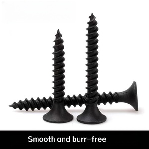 Vis autoperceuses en phosphate noir pour l'installation de plaques de plâtre - Product Image 3
