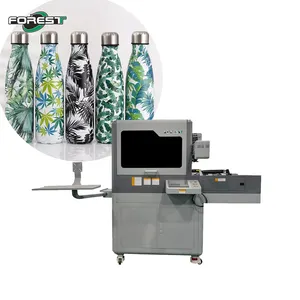 Precision cylinder UV printer: change glass bottle, plastic bottle, aluminum can printing