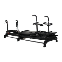 Nouveau design de reformer de yoga, équipement de fitness, machine d'exercice Megaformer, lit de base Pilates, ensemble de reformer Pilates, lit de Pilates commercial