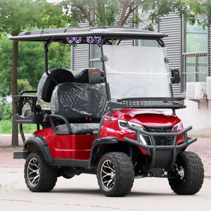 Elektrische golfkarretjes Natuurgebieden Fabrieken Golfbanen Verkoopkantoren Receptie Shuttle Export 3-4-persoons sightseeingkarretje 30 km/u - Product Image 3