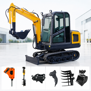 Mini-excavatrice avec moteur Kubota, pelle hydraulique compacte pour la ferme, le verger et la construction municipale - Product Image 4