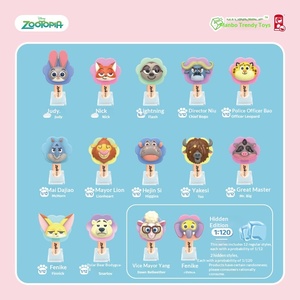 YD TOYS Originale Zootopia 2 <span class=keywords><strong>Serie</strong></span> Nick Judy Bambola Giocattolo in ABS Cartone Animato da Collezione Magnete da Frigo Leopardo Confezione Originale - Product Image 4