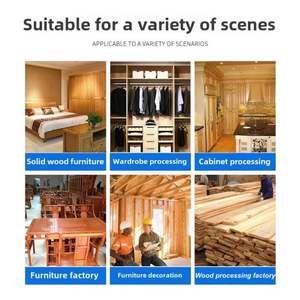 Máquina de mortajar de doble cabezal para muebles y materiales de construcción, máquina de producción de estructuras de mortaja y espiga para empalmes de tableros - Product Image 5