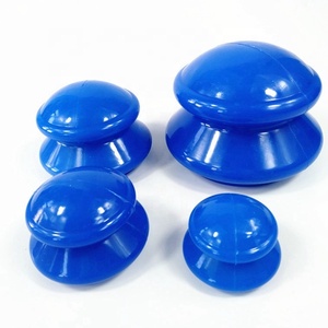 Cangkir pijat hisap vakum karet, Set terapi kaca bekam silikon wajah - Product Image 3