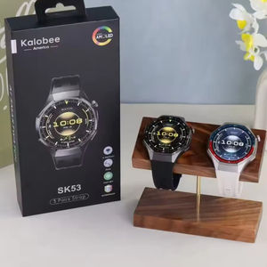 นาฬิกาสมาร์ทวอทช์แฟชั่น SK53 ขายส่ง ขนาด 1.53 นิ้ว กันน้ำ วัดอัตราการเต้นของหัวใจ วัดออกซิเจนในเลือด รองรับการโทรผ่านบลูทูธ สำหรับผู้ชาย พร้อมสาย <span class=keywords><strong>3</strong></span> เส้น - Product Image 6