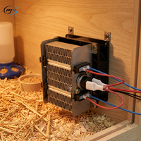 Ventilateur Chauffant Axial Électrique PTC à Haute Température en Plastique, Vente Directe Usine, pour Incubateur d'Œufs et Équipement d'Élevage Avicole OEM/ODM