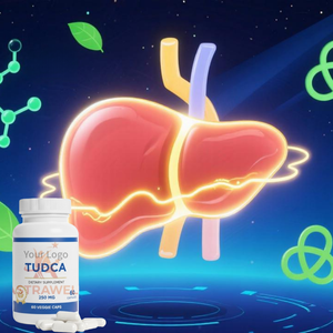 Cápsulas Astrawell TUDCA OEM ODM, Suplementos de Suporte Hepático com Ácido Tauroursodeoxicólico - Product Image 3